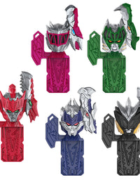 Power Rangers Dino Fury Megazord Mega Pack 5-Pack Zord Action Figure Toys for Kids Ages 4 and Up Zord Link Mix-and-Match Custom Build System (Amazon Exclusive)
