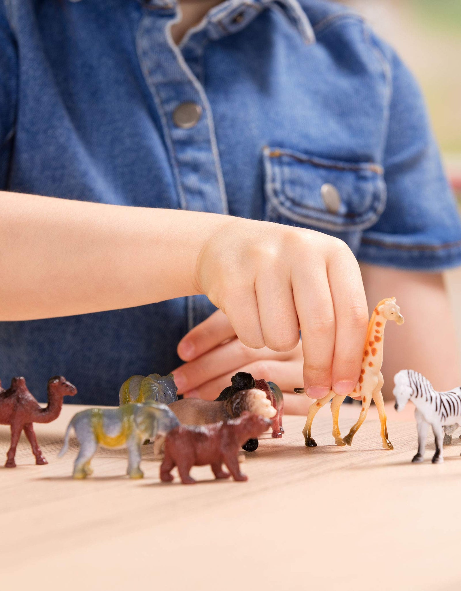 Terra by Battat – Wild Animals – Assorted Miniature Wild Animal Toys For Kids 3+ (60 Pc) Multi, 2"