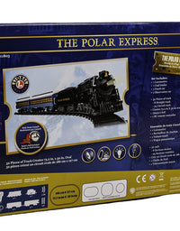 Lionel The Polar Express Ready-to-Play Set, Battery-Powered Berkshire-Style Model Train Set with Remote , Black
