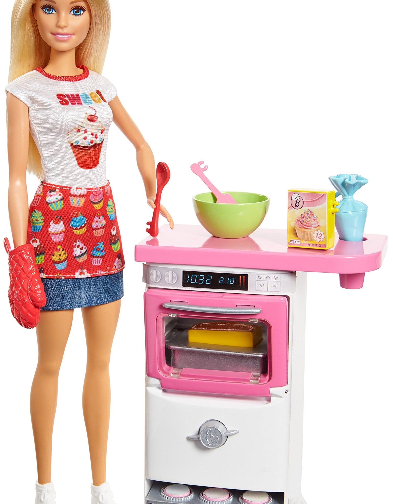 Barbie Bakery Chef Doll and Playset [Amazon Exclusive]