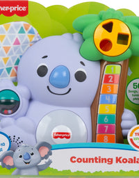 Fisher-Price Linkimals Counting Koala, musical learning toy for babies and toddlers
