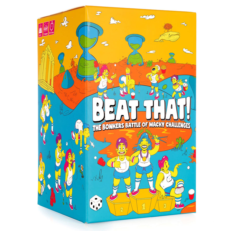 Beat That! - The Bonkers Battle of Wacky Challenges [Family Party Game for Kids & Adults]