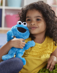 Sesame Street Little Laughs Tickle Me Cookie Monster, Talking, Laughing 10-Inch Plush Toy for Toddlers, Kids 12 Months and Up, 10 inches
