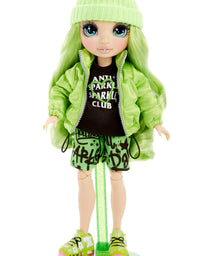 Rainbow High Rainbow Surprise Jade Hunter - Green Clothes Fashion Doll with 2 Complete Mix & Match Outfits and Accessories, Toys for Kids 4 to 15 Years Old
