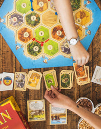 Catan Board Game (Base Game) | Family Board Game | Board Game for Adults and Family | Adventure Board Game | Ages 10+ | for 3 to 4 Players | Average Playtime 60 Minutes | Made by Catan Studio
