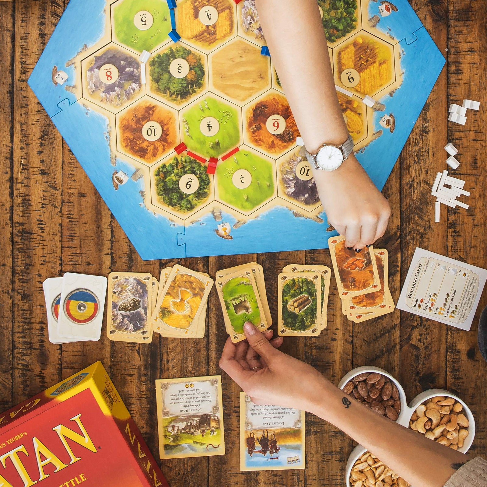 Catan Board Game (Base Game) | Family Board Game | Board Game for Adults and Family | Adventure Board Game | Ages 10+ | for 3 to 4 Players | Average Playtime 60 Minutes | Made by Catan Studio