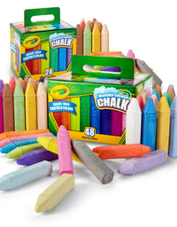 Crayola Washable Sidewalk Chalk Set, Outdoor Toy, Gift for Kids, 72Count (Amazon Exclusive)
