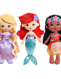 Disney Princess So Sweet Princess Ariel, 13.5-Inch Plush with Red Hair, The Little Mermaid, by Just Play
