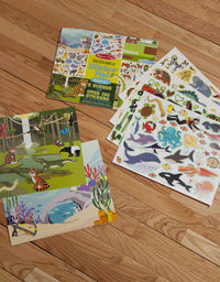 Melissa & Doug Reusable Sticker Pad: Habitats - 150+ Reusable Stickers
