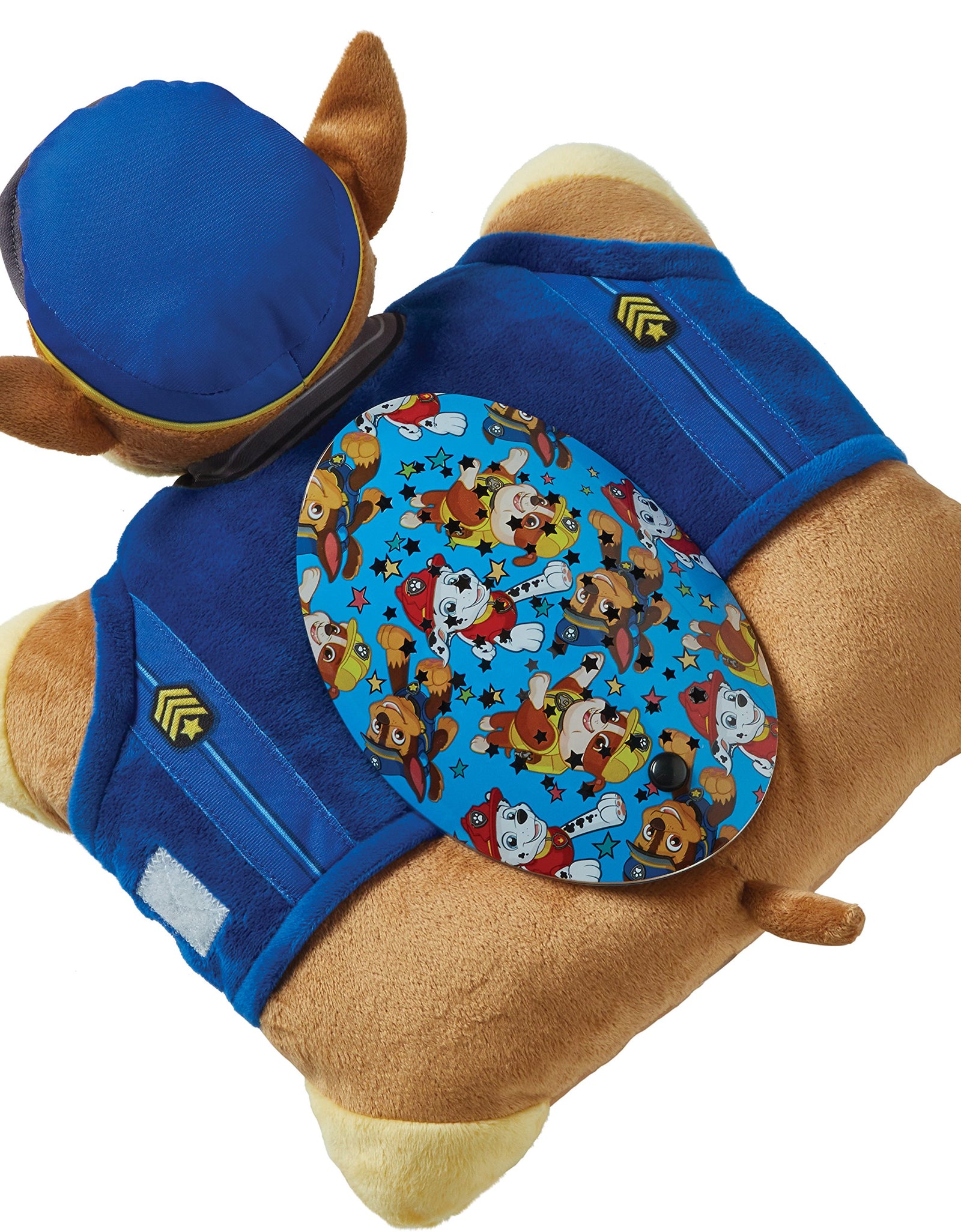 Pillow Pets Nickelodeon Paw Patrol Sleeptime Lites – Chase Plush Night Light