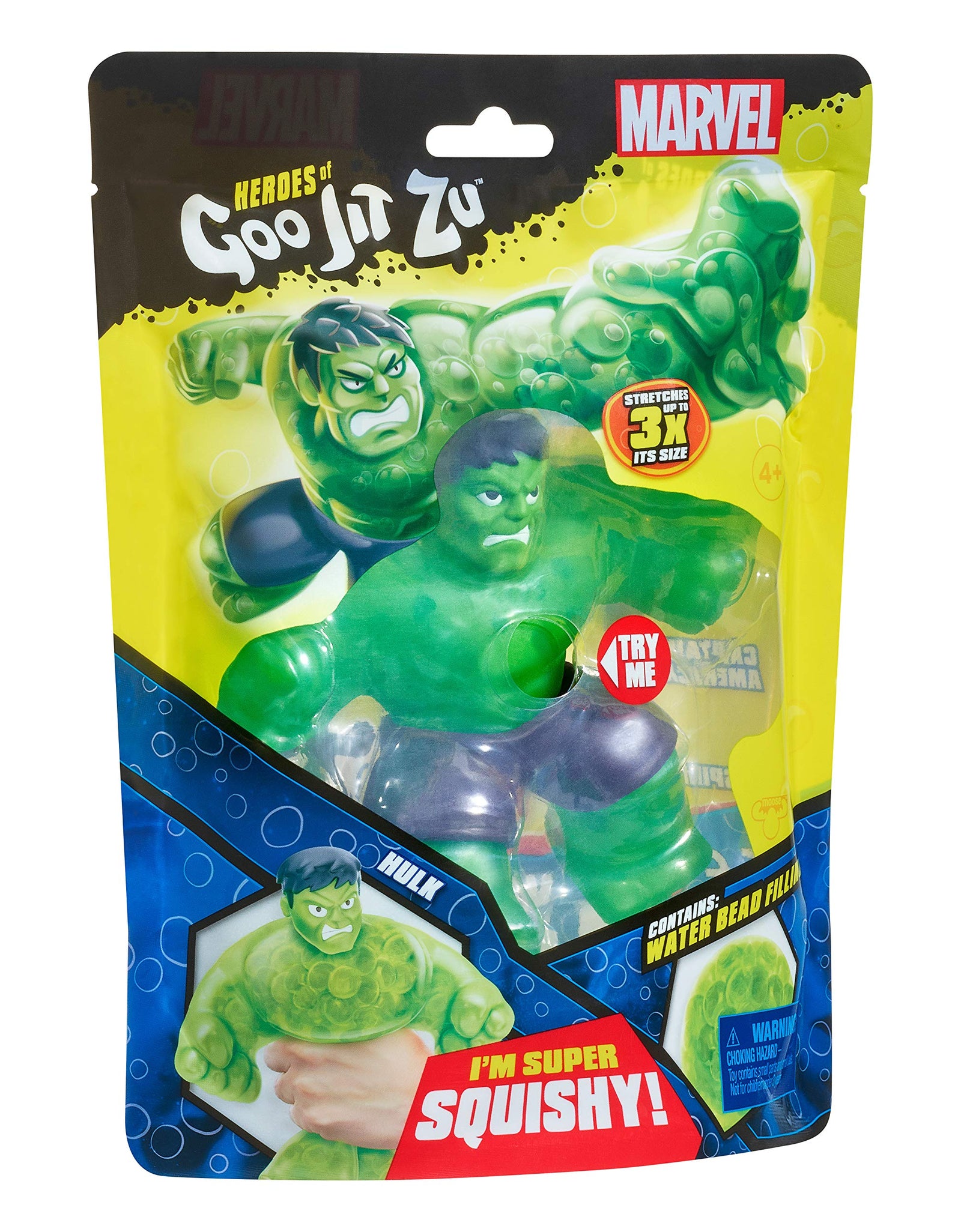 Heroes of Goo Jit Zu Licensed Marvel Hero Pack - Hulk