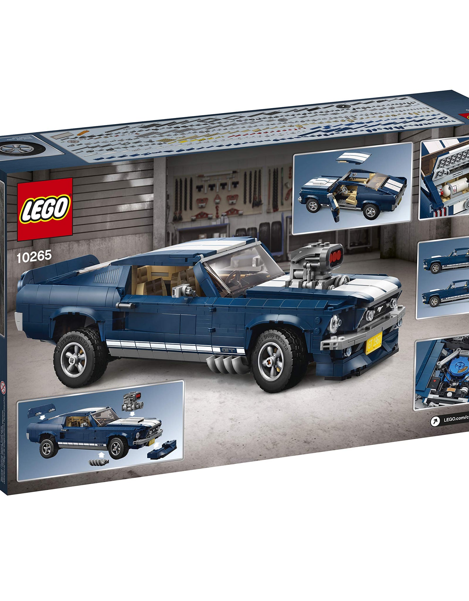 LEGO Creator Expert Ford Mustang 10265 Building Kit (1471 Pieces)