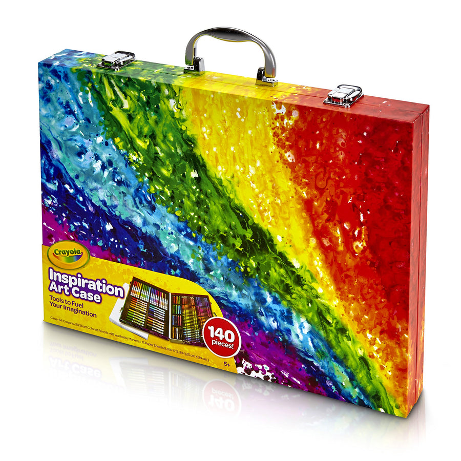 Crayola Inspiration Art Case Coloring Set, Gift for Kids, 140 Art Supplies
