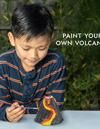 NATIONAL GEOGRAPHIC Ultimate Volcano Kit – Erupting Volcano Science Kit for Kids, 3X More Eruptions, Pop Crystals Create Exciting Sounds, STEM Science & Educational Toys Make Great Kids Activities
