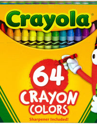 Crayola 760488360385, 64 Ct Crayons (Pack of 2)
