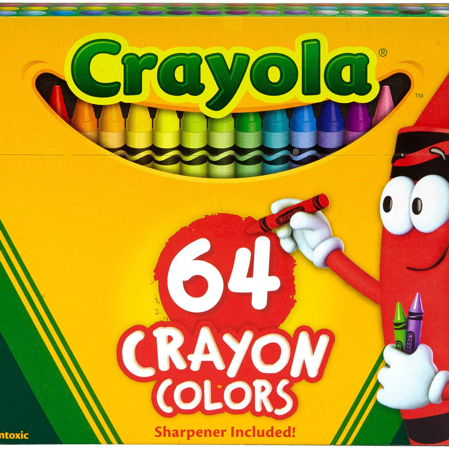 Crayola 760488360385, 64 Ct Crayons (Pack of 2)