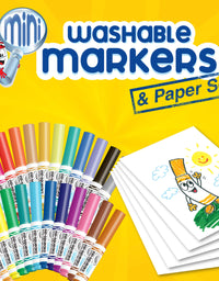 Crayola Pip Squeaks Washable Markers Set, Gift for Kids, Ages 4, 5, 6, 7
