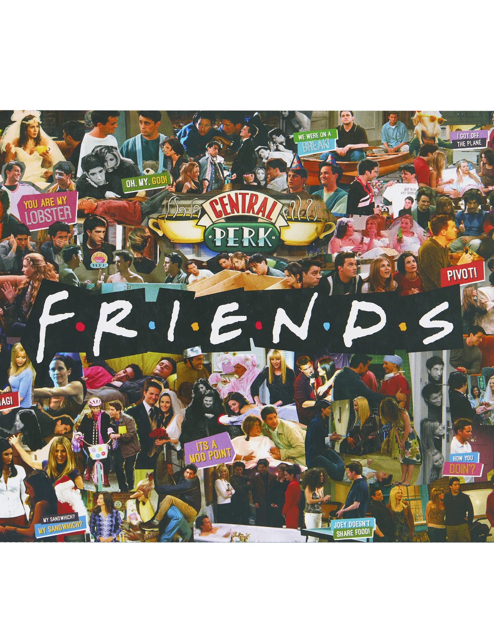 Paladone Friends TV Show Collage Jigsaw Puzzle Puzzle-1000 Pieces-Officially Licensed