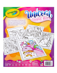 Crayola Unicorn Coloring Book, 40 Coloring Pages, Gift for Kids, Ages 3, 4, 5, 6

