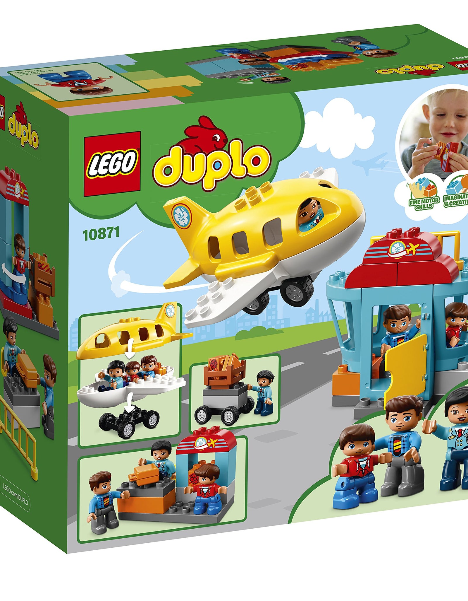 LEGO DUPLO Town Airport 10871 Building Blocks (29 Pieces)