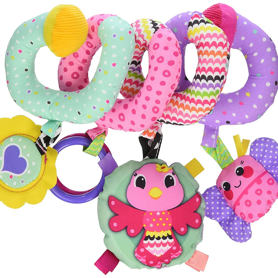 Infantino Spiral Activity Toy, Pink