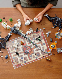 LEGO NINJAGO Skull Sorcerer’s Dragon 71721 NINJAGO Dragon Set Featuring Warrior Toy Figures (1,016 Pieces)
