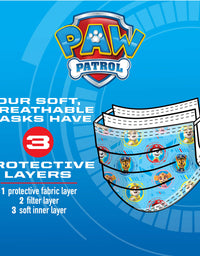 Just Play Children’s Single Use Face Mask, Paw Patrol, 14 Count, Small, Ages 2-7
