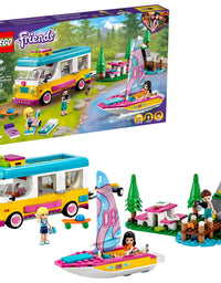 LEGO Friends Forest Camper Van and Sailboat 41681 Building Kit; Forest Toy; New 2021 (487 Pieces)

