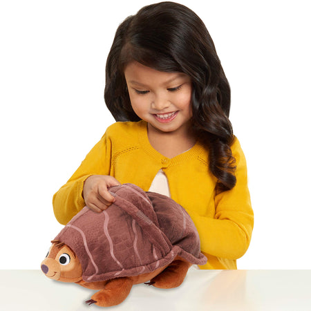 Disney Raya & The Last Dragon Fold'n Roll Tuk Tuk Plush, Stuffed Animal, by Just Play