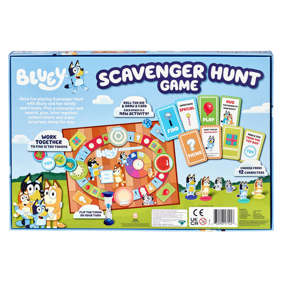 Bluey Scavenger Hunt Game, Multicolor (17144)