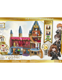 Wizarding World Harry Potter, Magical Minis Amazon Exclusive Deluxe Hogwarts Castle, 3 Classroom Playsets, 22 Accessories, 3 Figures, Lights & Sounds
