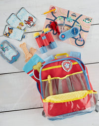 Melissa & Doug PAW Patrol Pup Pack Backpack Role Play Set (15 Pieces)
