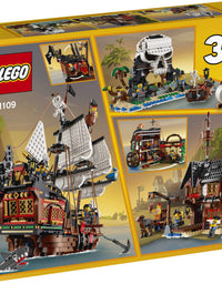 LEGO Creator 3in1 Pirate Ship 31109 Building Playset for Kids who Love Pirates and Model Ships, Makes a Great Gift for Children who Like Creative Play and Adventures (1,260 Pieces)

