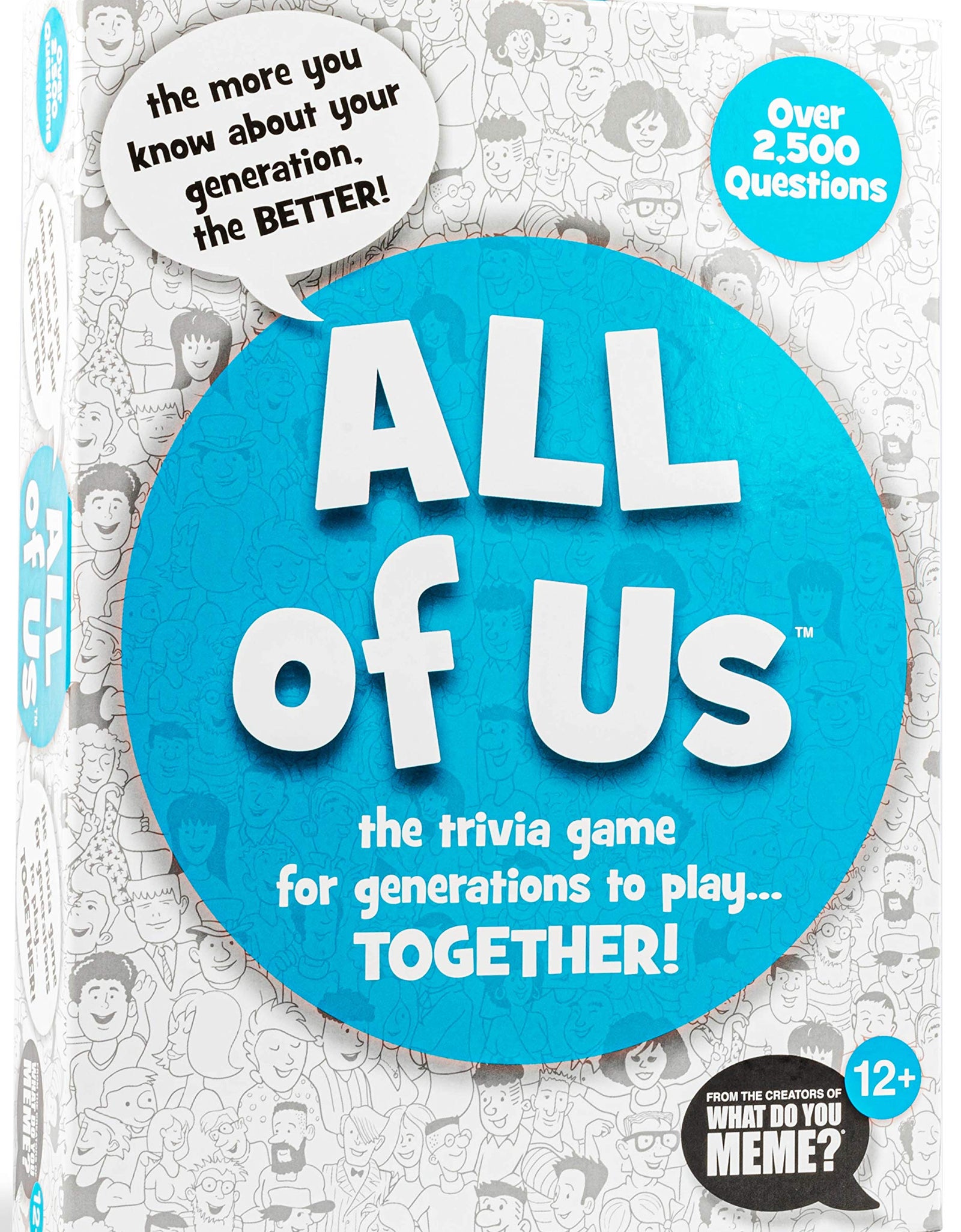 All of Us - The Family Trivia Game for All Generations - Gen Z, Gen Y, Gen X & Baby Boomers - by What Do You Meme?