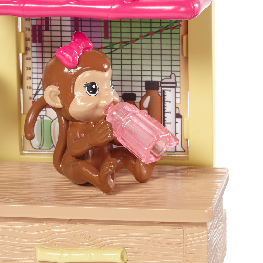 Barbie Doll Zoo Doctor Play Set with Two Patients! [Amazon Exclusive]