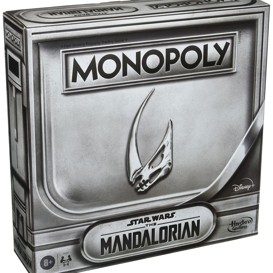 Hasbro Gaming Monopoly: Star Wars The Mandalorian Edition Board Game, Inspired by The Mandalorian Season 2, Protect Grogu from Imperial Enemies