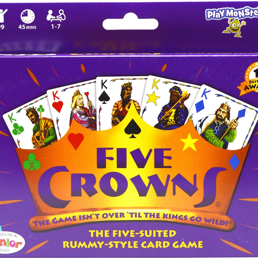 SET Enterprises Five Crowns Card Game Purple