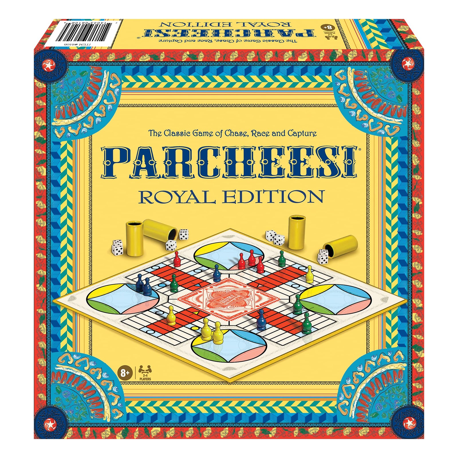 Winning Moves Games Parcheesi Royal Edition, Multicolor (6106)