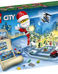 LEGO City 2020 Advent Calendar 60268 Playset, Includes 6 City Adventures TV Series Characters, Miniature Builds, City Play Mat, and Many More Fun and Festive Features (342 Pieces)
