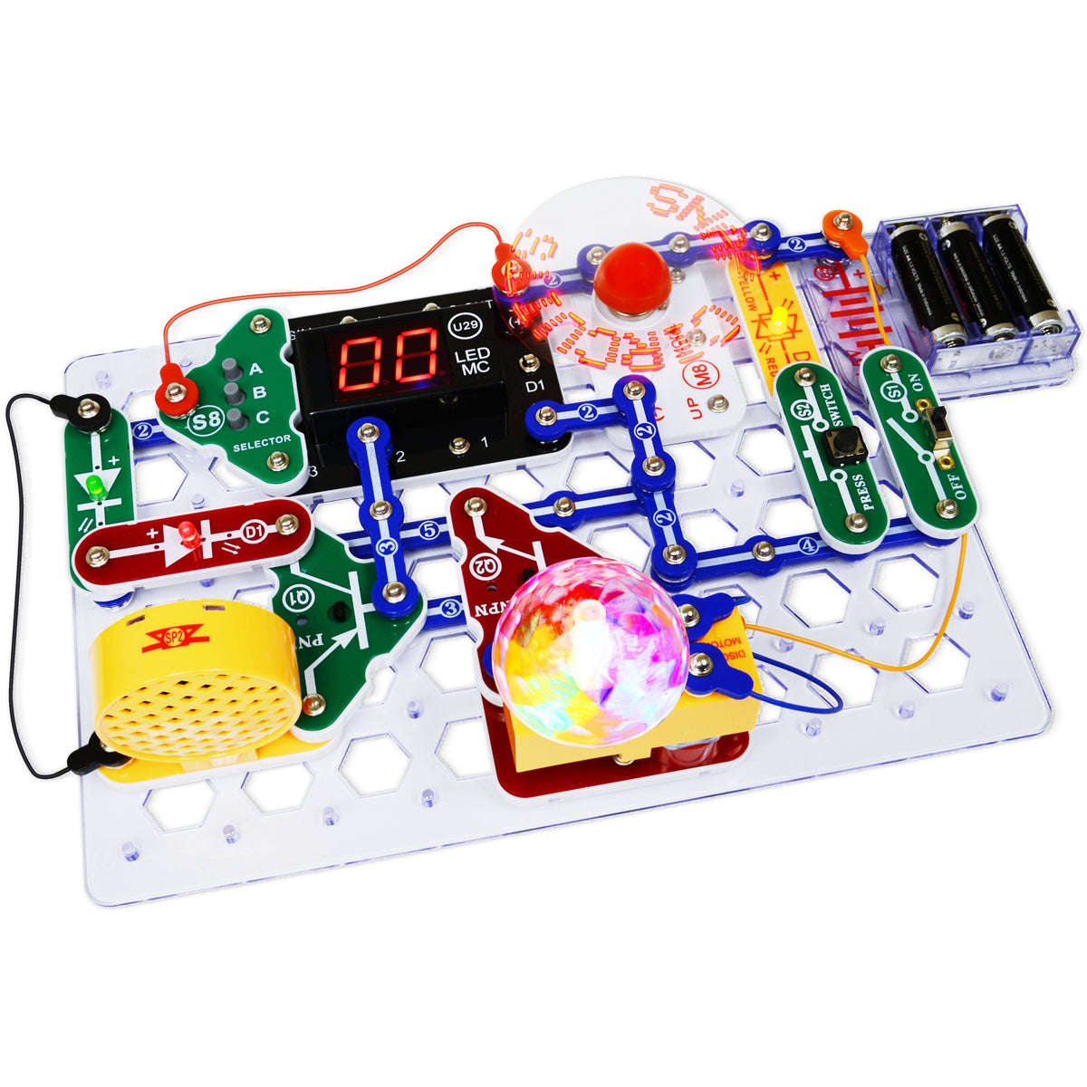 Snap Circuits “Arcade”, Electronics Exploration Kit, Stem Activities f ...