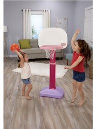 Little Tikes Easy Score Basketball Set, Pink, 3 Balls - Amazon Exclusive
