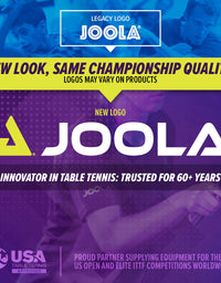 JOOLA Inside - Professional MDF Indoor Table Tennis Table with Quick Clamp Ping Pong Net and Post Set - 10 Minute Easy Assembly - Ping Pong Table with Single Player Playback Mode
