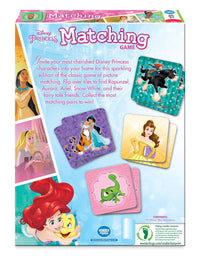 Wonder Forge Disney Princess Matching Game For Girls & Boys Age 3 To 5 - A Fun & Fast Princess Memory Game,Original Version
