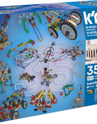 K’NEX – 35 Model Building Set – 480 Pieces – For Ages 7+ Construction Education Toy (Amazon Exclusive)
