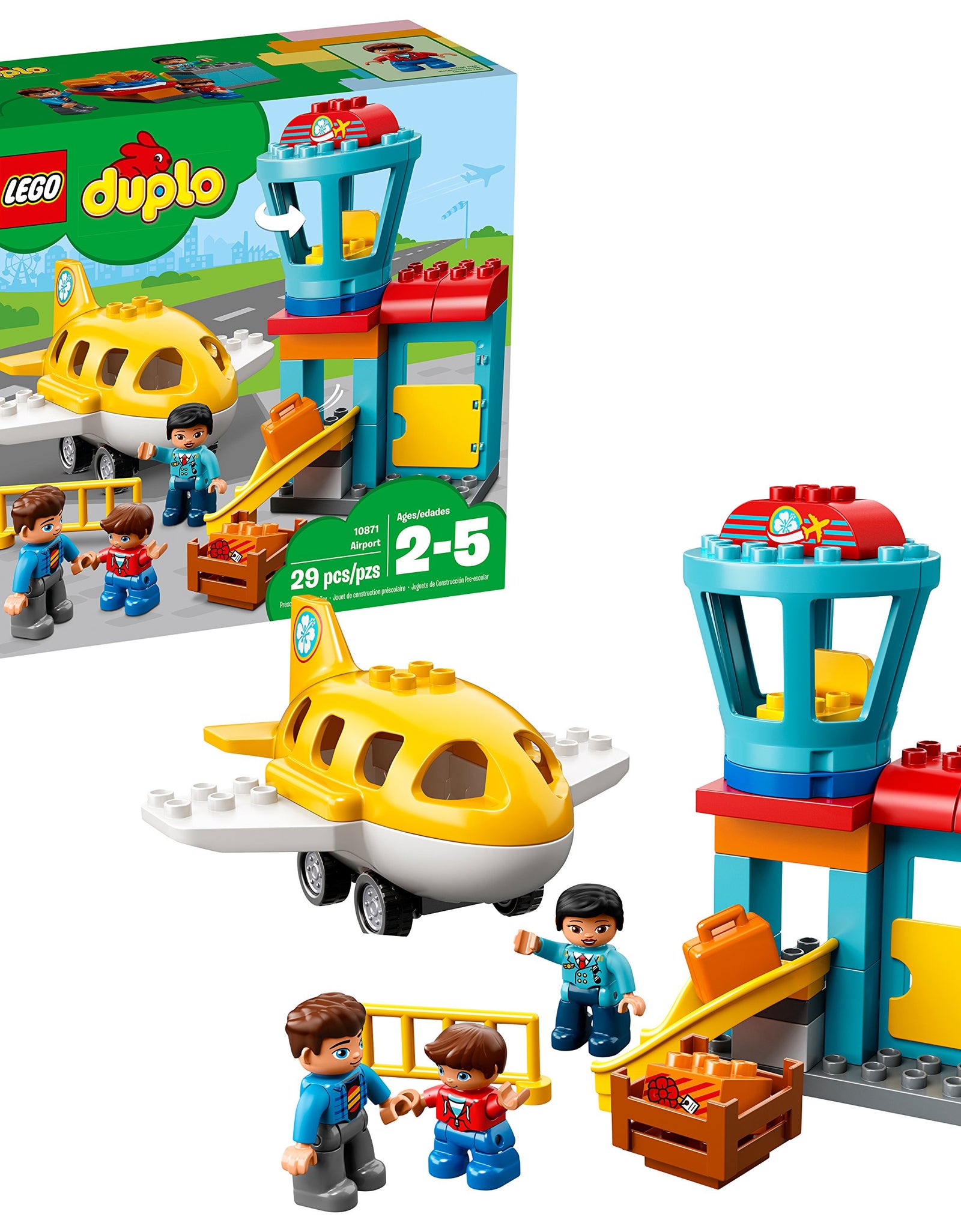 LEGO DUPLO Town Airport 10871 Building Blocks (29 Pieces)