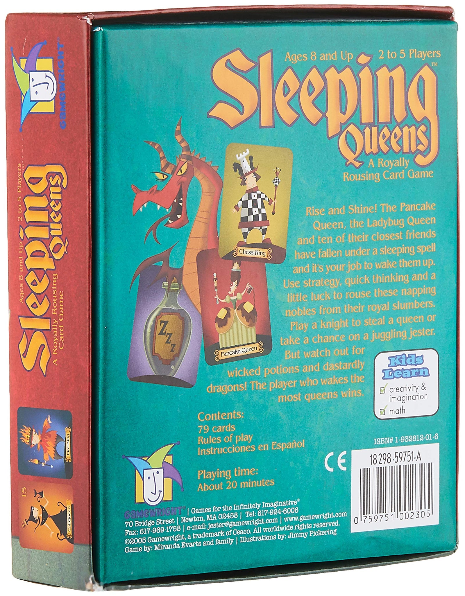 Sleeping Queens Card Game, 79 Cards