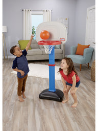Little Tikes Easy Score Basketball Set, Blue, 3 Balls - Amazon Exclusive

