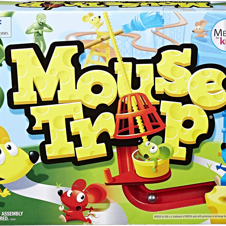 Mouse Trap Board Game for Kids Ages 6 and Up, Classic Kids Game