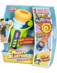 Little Tikes Mighty Blasters - Boom Blaster Toy Blaster with 3 Soft Power Pods for Boys and Kids
