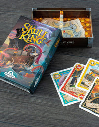 Skull King - The Ultimate Pirate Trick Taking Game | from The Creators of Cover Your Assets & Cover Your Kingdom | 2-8 Players 8+

